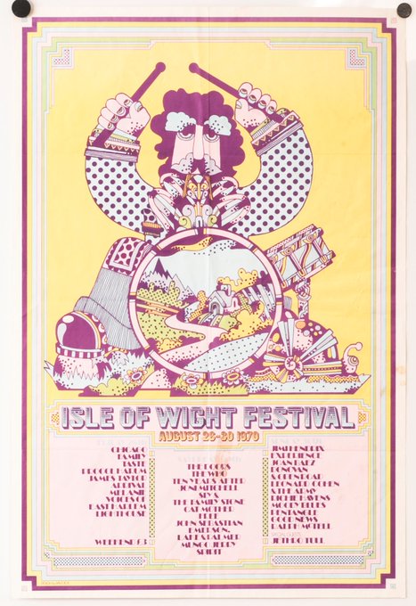 Frances21272855's tweet image. Il #26agosto 1970 inizia la terza edizione dell’ “Isle of #Wight festival". L'edizione del 1970 è rimasta famosa per essere stata l'ultima grande esibizione di #JimiHendrix prima della sua morte e l'ultima apparizione dei #Doors con #JimMorrison in Europa 

#almanaccomercury
