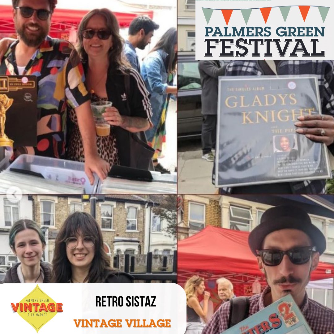 Check out some of the fab #vintage traders who will be at the Palmers Green Festival on Sunday 3 September #PGfest #palmersgreen