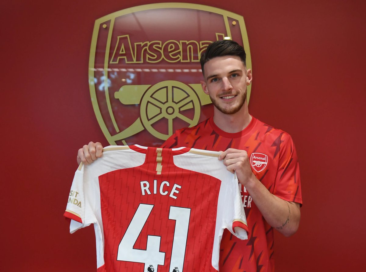 GoonerViews (@goonerviews) on Twitter photo GIVEAWAY: If Declan Rice scores today I’ll be giving away the Arsenal home shirt with Rice 41 on the back to a randomly selected winner.
Simply repost and follow <a href="/GoonerViews/">GoonerViews</a> to enter. 🎁 GIVEAWAY: If Declan Rice scores today I’ll be giving away the Arsenal home shirt with Rice 41 on the back to a randomly selected winner.
Simply repost and follow <a href="/GoonerViews/">GoonerViews</a> to enter. 🎁