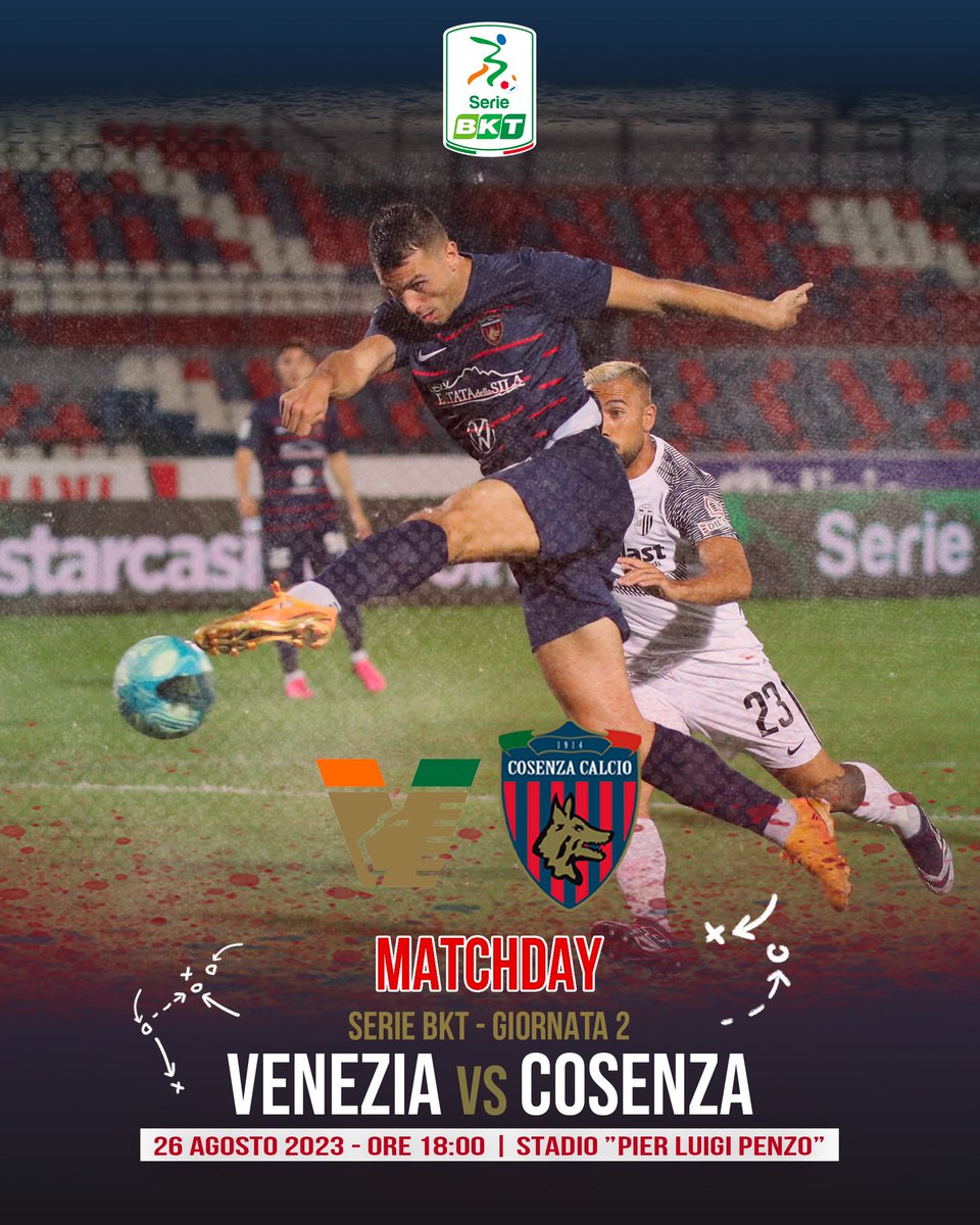 CosenzaOfficial's tweet photo. Prima trasferta della stagione. Lupi, Lupi, Lupi 🐺❤️🔥💙 359 cuori rossoblù in campo con noi
🆚 @VeneziaFC_IT
#ForzaLupi #VENCOS https://t.co/NpaHXJHFhE