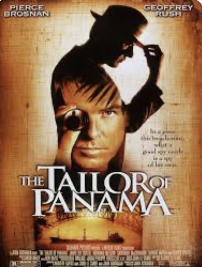 tamzamanni's tweet photo. Panama Terzisi Güzel bir Politik Film https://t.co/pleprUrupd