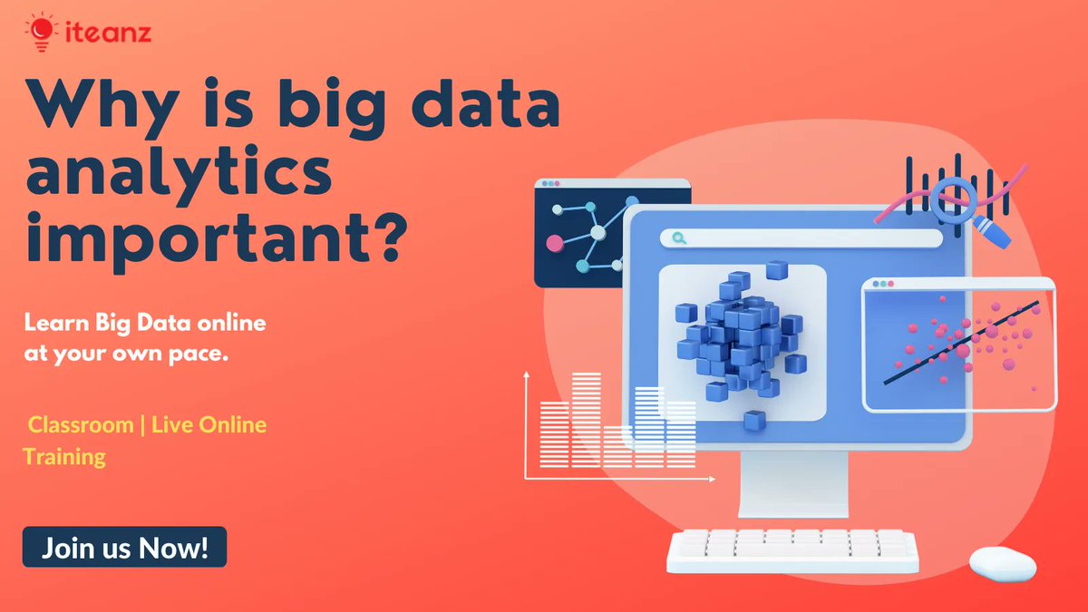 iteanzglobal's tweet image. 👉Are you Looking for the best Big data and Hadoop Training?⠀
⠀
⭐️Let's get started and learn from the experts!⠀
⠀
💻Live Online Training⠀
⠀
Call Us Now +918046810331⠀
⠀
buff.ly/2zWMBEl⠀
⠀
#iteanz #bigdataandhadoop #python #ml #datascience #vr #ar