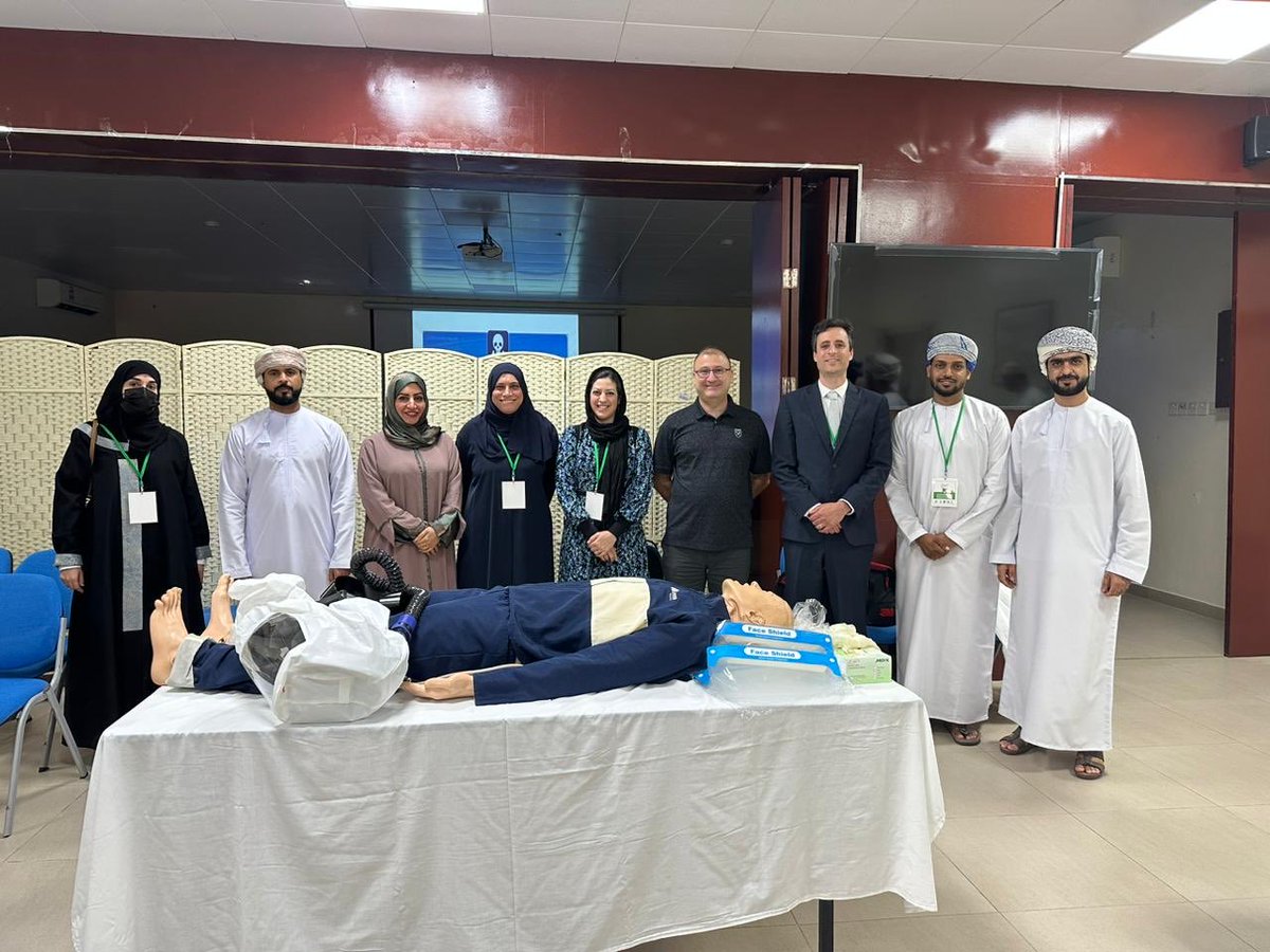 Ziad Kazzi, MD, FACMT, FAACT, FAAEM, FACEP (@ziadkazzi) on Twitter photo At SQH Salalah teaching how to prepare and receive victims contaminated with chemicals as well as other interactive sessions with alumni <a href="/EmoryEM/">Emory EM</a> and colleagues  <a href="/MENATOX/">MENATOX</a> <a href="/OMSB_OM/">المجلس العُماني للاختصاصات الطبية - سلطنة عُمان</a> <a href="/PDO_OM/">PDO | شركة تنمية نفط عُمان</a> <a href="/OmaniMOH/">وزارة الصحة - سلطنة عُمان</a> <a href="/CDCGlobal/">CDC Global Health</a> <a href="/WHOEMRO/">WHO Regional Office for the Eastern Mediterranean</a> <a href="/emoryglobal/">Emory Global Engagement</a> <a href="/EMORY_CEPAR/">EMORY_CEPAR</a> <a href="/UAE_ESEM/">ESEM</a> <a href="/SaudiEmergency/">SASEM</a> <a href="/YAEMD1/">YAEMD</a> At SQH Salalah teaching how to prepare and receive victims contaminated with chemicals as well as other interactive sessions with alumni <a href="/EmoryEM/">Emory EM</a> and colleagues  <a href="/MENATOX/">MENATOX</a> <a href="/OMSB_OM/">المجلس العُماني للاختصاصات الطبية - سلطنة عُمان</a> <a href="/PDO_OM/">PDO | شركة تنمية نفط عُمان</a> <a href="/OmaniMOH/">وزارة الصحة - سلطنة عُمان</a> <a href="/CDCGlobal/">CDC Global Health</a> <a href="/WHOEMRO/">WHO Regional Office for the Eastern Mediterranean</a> <a href="/emoryglobal/">Emory Global Engagement</a> <a href="/EMORY_CEPAR/">EMORY_CEPAR</a> <a href="/UAE_ESEM/">ESEM</a> <a href="/SaudiEmergency/">SASEM</a> <a href="/YAEMD1/">YAEMD</a>