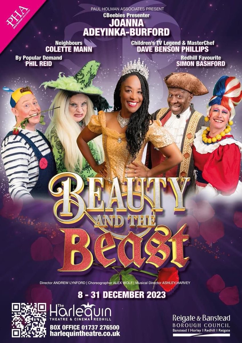Well I can finally tell you that I am doing a panto ! Another first for me ! I have known for many weeks but can now say you can book tix at ⁦@HarlequinTheat⁩ in Redhill. Dec 8 - Dec 31. So I guess Xmas will be in the UK #ukxmas #panto #firsttimeforme