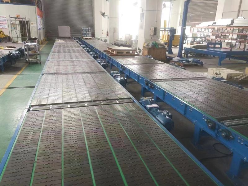 Hengjiu's carbon steel flat top chain, applied to the conveyor of papermaking mill, we have served this industrial field for many years. #flattopchain, #carbonsteel, #papermaking, #hengjiuchain #papermill, #paperpulp #carbonsteel