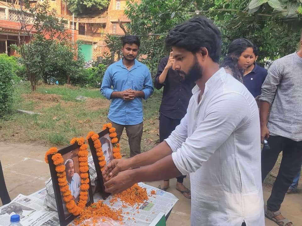 jnu_rjd's tweet photo. CRJD JNU celebrated #MandalDiwas with a talk in JNU &amp; also paid tributes to Prof. #HariNarke who worked incessantly for the downtroddens and marginalized sections with his writings. https://t.co/oU8YAJbUyE