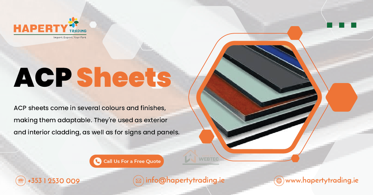 HapertyTrading's tweet image. ACP sheet comes in many different colours and finishes, such as marble, stone, wood, brushed steel, and high gloss panels. ACP sheets may be easily drilled and formed to suit a variety of shapes and sizes. 👌

#ACPSheets
#AluminumCompositePanels
#ArchitecturalCladding