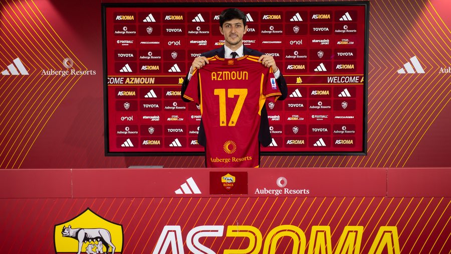 Official, confirmed. Sardar Azmoun has signed in as new AS Roma player from Bayer Leverkusen on loan deal until June 🟡🔴🇮🇷 #ASRoma

Buy option clause, €12m.