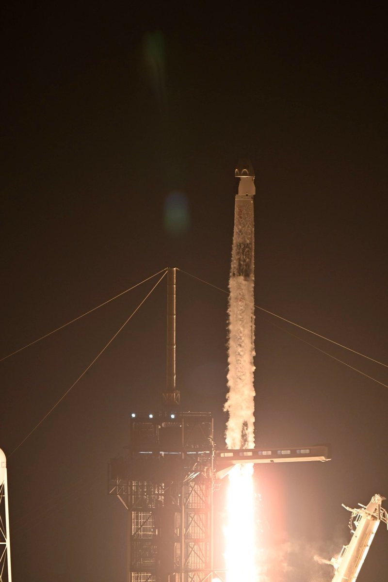 vr_guppy's tweet image. #Crew7 打ち上げ写真がESAのStephane Corvaja氏から届きました。もっと見る→flic.kr/s/aHsk4tY3S6 #NASAKennedy 8月26日(土) 17:18 のです。