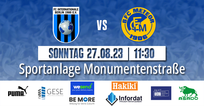 BFCMeteor06's tweet photo. #meteor06 #fussballerleben @TspLeuteSport 

Am  Sonntag geht’s für unsere Meteoriten bereits um 11:30 Uhr darum, beim  FC Internationale Berlin die Heimniederlage aus der vergangenen Woche  vergessen zu machen. https://t.co/6JwLYeQTln