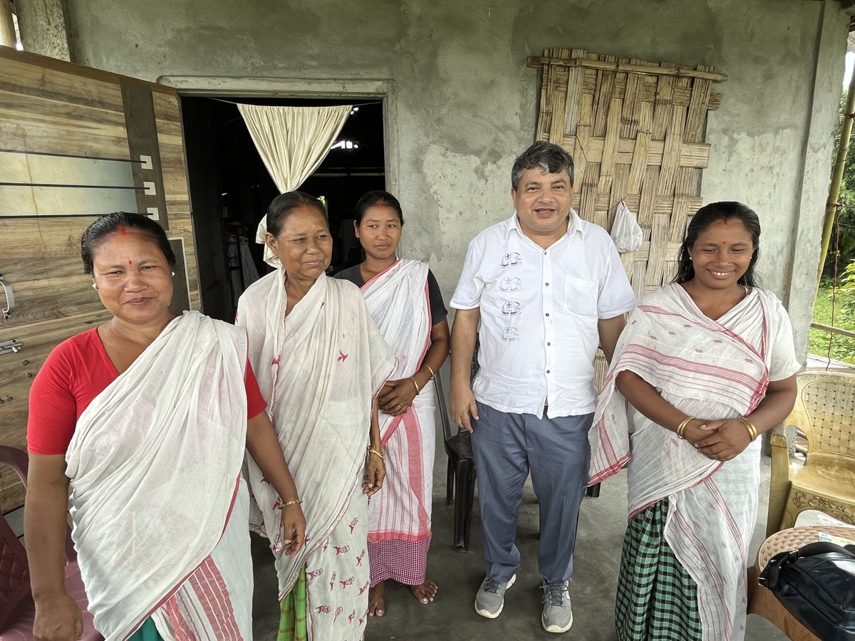 On August 20, 2023, I revisited the village Dihiri on the bank of the wild river ‘Jiadhal’ in Dhemaji District, Assam. Interacted with the villagers with whose support we launched the ‘Community-Based Flood Early Warning System(CB-FEWS) back in 2010 in collaboration with ICIMOD.