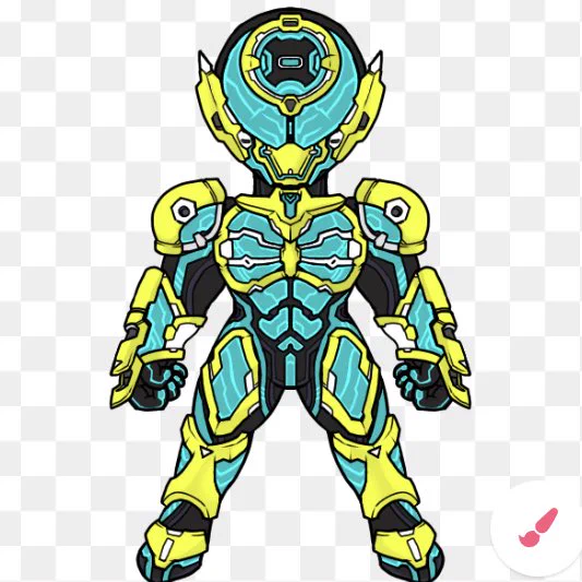 【進捗ツイ20】現在picrewにてヒーロー・怪人生成キャラメーカー #バイオニクスアニマ を作成中!今回は半透明風の素体とそれに対応したアーマーです 