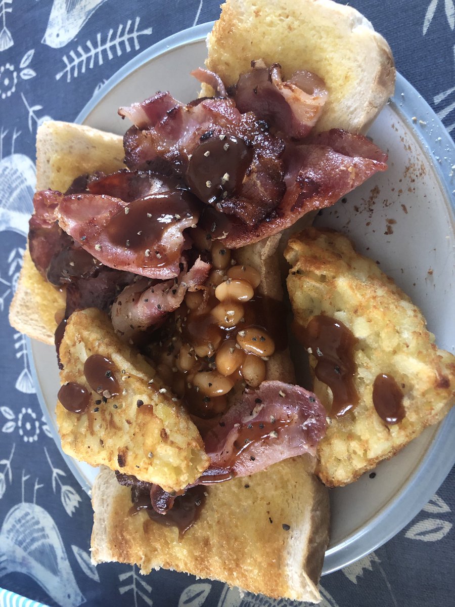 Only one way to start the day #RateMyPlate 🍽️😋 #SaturdayMorning #CookedBreakfast