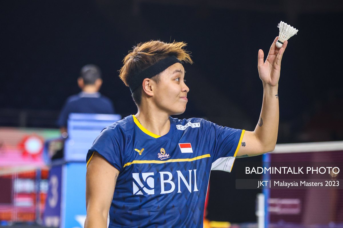 BadmintonTalk's tweet photo. The many smiles of Apriyani Rahayu!

Which one is your favourite?

#BWC2023 #SmashTerpedas #NobarMakinSelera #SambalIndofood #BadmintalkPhoto https://t.co/DnVKLMKQG0