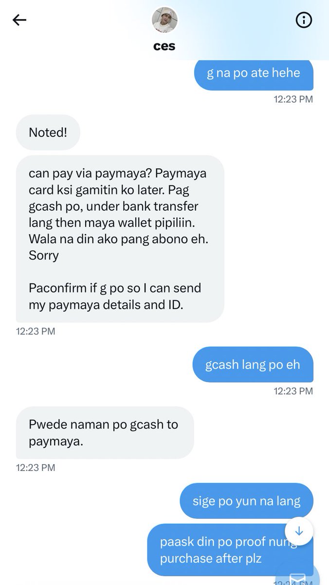 158haul's tweet photo. ⚠️ SCAMMER ALERT ⚠️

na-scam kami ng 2 genad tickets (a total of 2170 pesos) for #ONMusicFestival from @cesangelssv saying na first in line siya sa pila ng SM Cubao. after our transaction, i asked for proof/updates about it &amp; waited for almost 2 hrs then binlock na ako 😀 https://t.co/hzVY0ME0ob