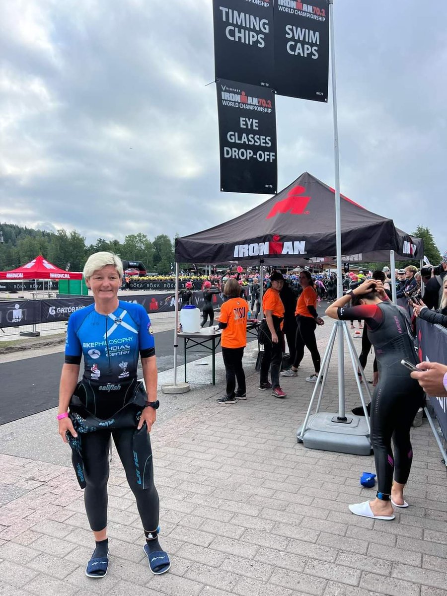 cdaxarlon's tweet photo. 🔵Da comienzo el Campeonato del mundo Ironman 70,30 en Finlandia con nuestra compañera Ela. 

 Le deseamos toda la suerte y que disfrute el momento a tope.🔵 https://t.co/viIWUMBi7f