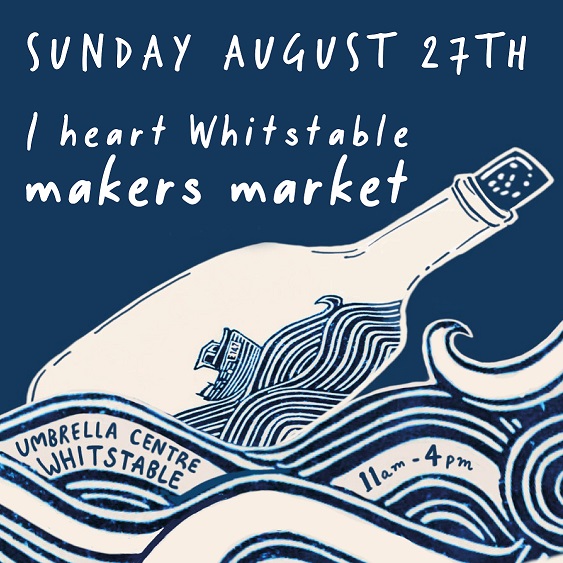 IHeartWhitstabe's tweet photo. Don't forget, the @IHeartWhitstabe makers market is back tomorrow Sunday 27th - at the Umbrella Centre, Oxford St, Whitstable 11am - 4pm. Lots of fantastic contemporary makers with their products to browse and buy. Come along and find us - free entry https://t.co/KCeJtJTYVk