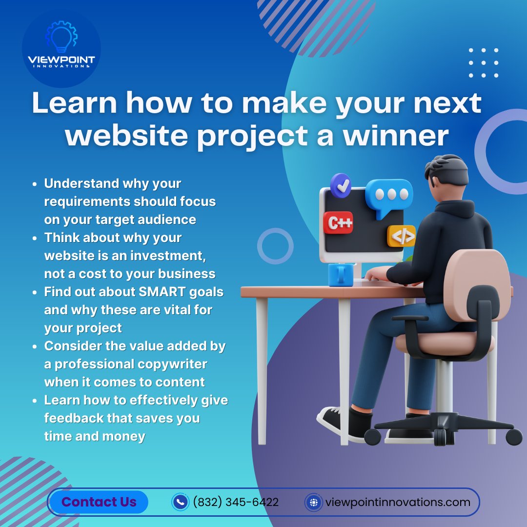 VPInnovations's tweet photo. Download our free guide to learn the secrets to a successful website project, featuring tips that you can implement straight away.
-
-
Visit our website
https://t.co/WJOfQtIF09
#WebsiteIdentity #DigitalBrand #TechExcellence #DigitalInnovation #WebDesign #Development #Innovation https://t.co/8Qc9nt7O6H