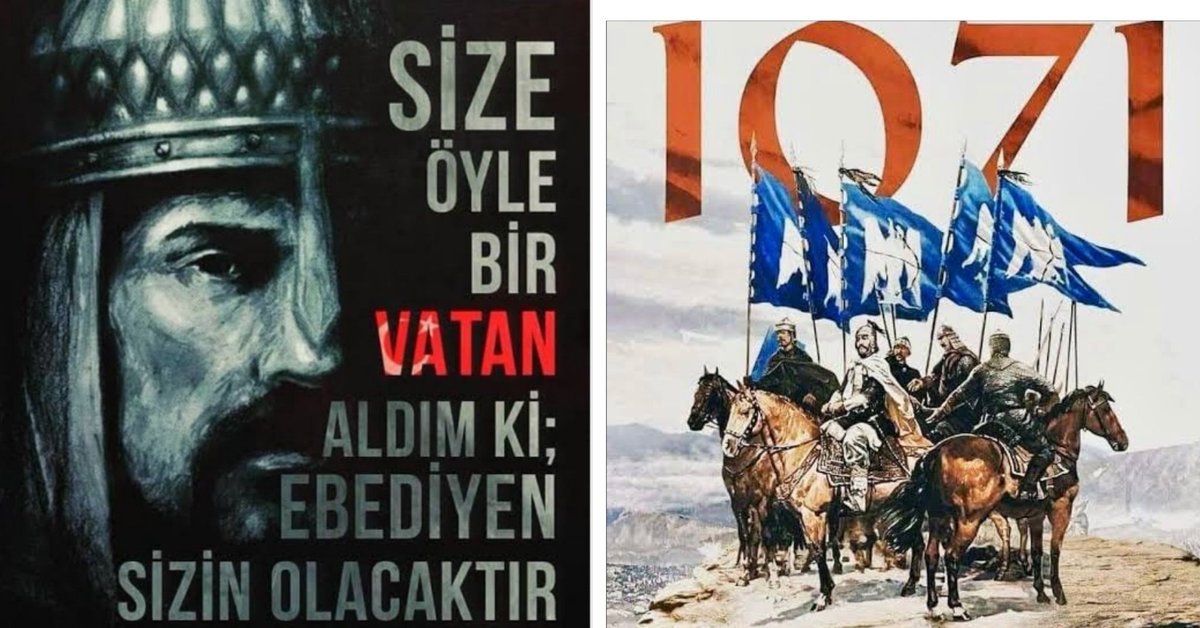 “Size öyle bir vatan aldım ki, ebediyen sizin olacaktır!” Anadolu'yu ebedi vatanımız yapan, dünya tarihine yön veren, şanlı destanımız #MalazgirtZaferi'mizin 952. yıl dönümü kutlu olsun. Sultan Alparslan’ı ve Anadolu’nun tüm kahramanlarını rahmetle yâd ediyorum. #MalazgirtZaferi