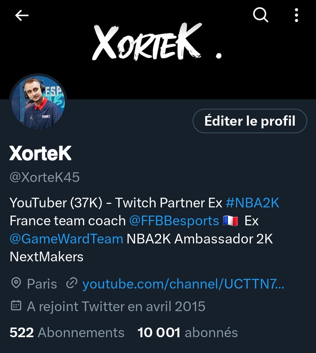 XorteK45's tweet photo. Merci pour les 10k la mif' 💚

Pour 2K24 j'ai des très gros objectifs à atteindre, on va tout donner 🙏 https://t.co/y8BS9Xogws