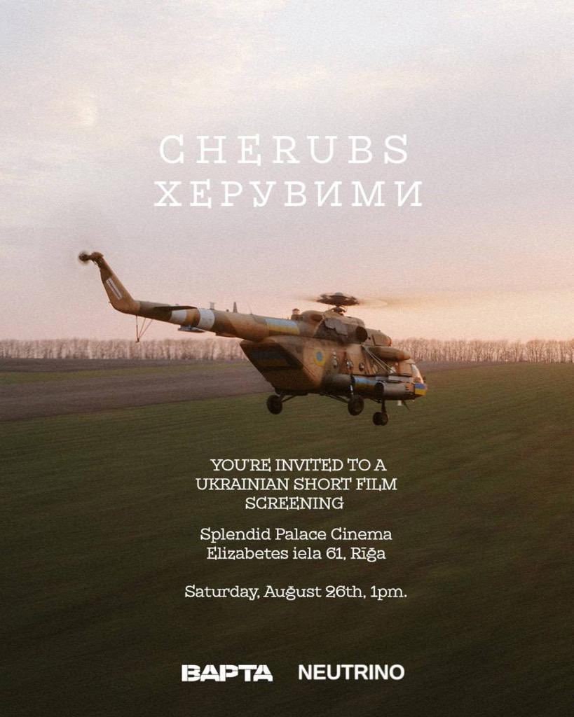 Izmanto izdevību un aizej šodien uz dokumentālu īsfilmu! Ieeja par ziedojumiem, kuri tiks novirzīti bojāgājušo ģimenēm!