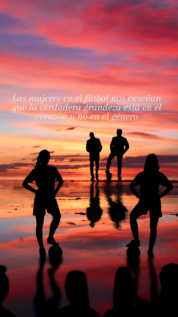 oriolgen31's tweet photo. Las mujeres en el fútbol nos enseñan que la verdadera grandeza está en el corazón y no en el género.
.
Les dones al futbol ens ensenyen que la veritable grandesa és al cor i no al gènere.

#futbolfemenino  #mujersegura #jenniferhermoso #campeonas #futbol.
#igersspain   #madrid https://t.co/SgH4DvbBzi