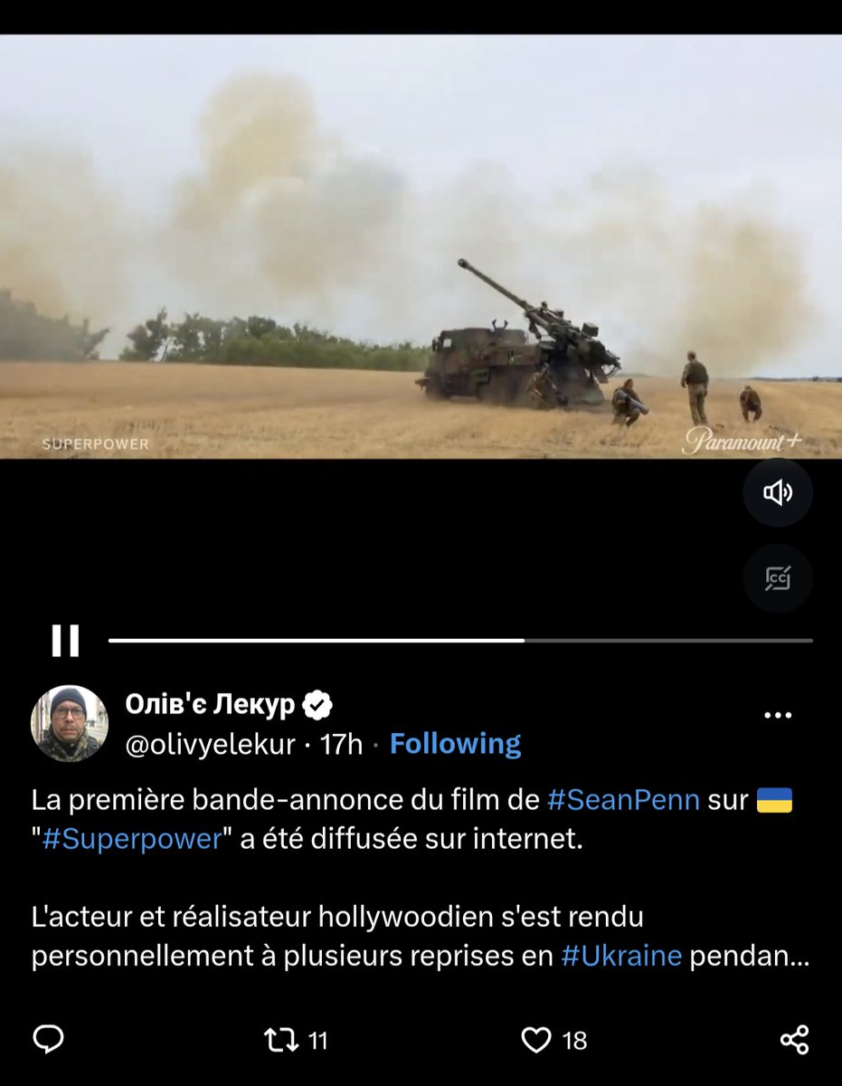 traductionauto's tweet image. Hâte de voir le film, en attendant il a déjà reçu un césar !
J'adore l'acteur et encore plus ces films. #sean_penn