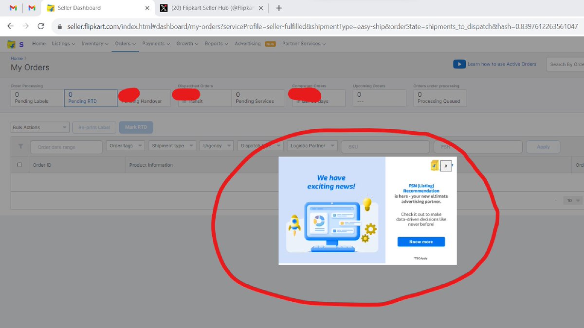 ujjwalbhasin's tweet photo. @FlipkartSellers Please remove this pop-up. I must have clicked on it 1000 times since yesterday and today. It's extremely gimmicky, popping up with every small action I take. https://t.co/CGwGFGny0K