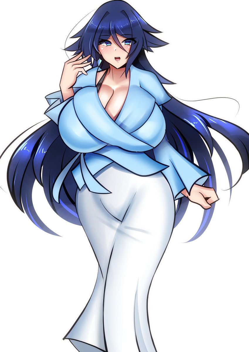 うちの子神威さん
黒髪、切れ目と爆乳が特徴的なメイドさん。
こう見えてめちゃくちゃ強い。
髪が長い方が現行デザイン。
ちなみに神威という名前はメイド隊としてのコードネームみたいなもので、本名は睦月せつな。 