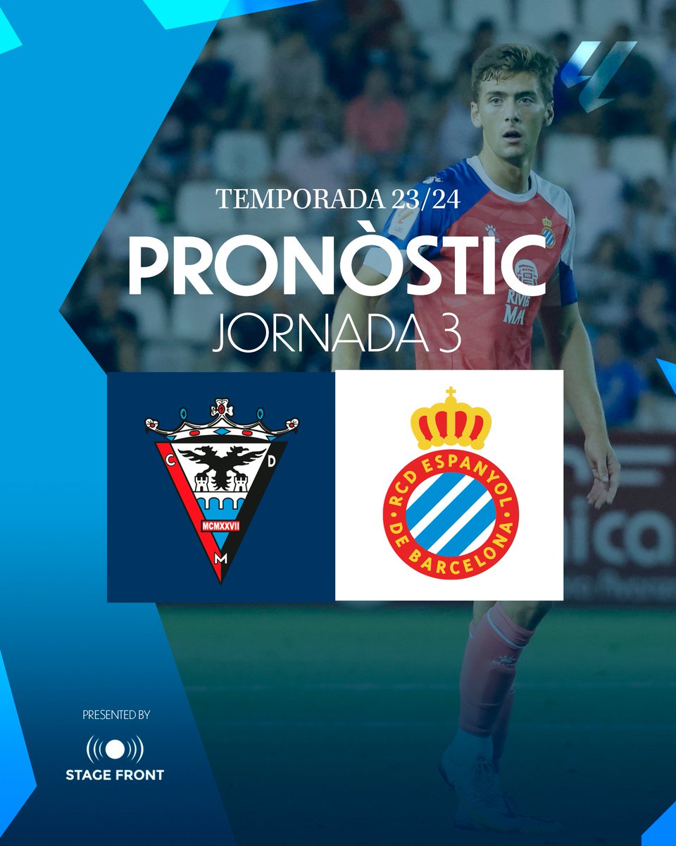 RCDEspanyol's tweet photo. 😱 PRONÒSTIC #RCDE | Sortegem una 𝐦𝐨𝐭𝐱𝐢𝐥𝐥𝐚:

1️⃣ Fes RT
2️⃣ Segueix a @rcdespanyol, @stagefrontstad i @StageFrontVIP
3️⃣ Pronostica el resultat del #MirandésEspanyol

🤞 El premi se sortejarà entre tots els encertants! https://t.co/ZbmEIkhYl6