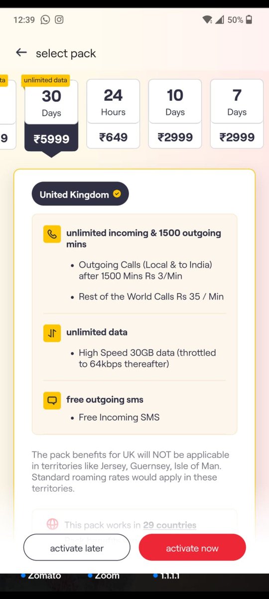 ZeldaPande's tweet photo. @ViCustomerCare My daughter visited UK,Ireland,Turkey &amp; took 3-country int roaming pack. She lost a device at Gatwick on her way to Dublin.Made calls after reaching Dublin to Gatwick.Was charged heavily.Terms/conditions DO NOT say no calls frm 1 country to other of 3 country pack https://t.co/tw6zoE4d19