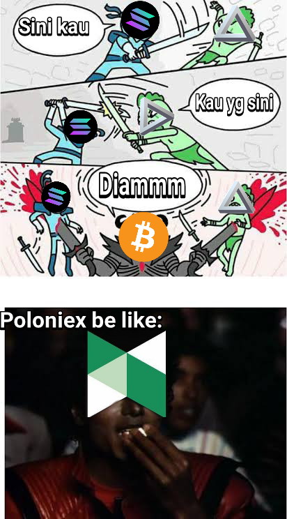 SudahMatiRasa_'s tweet photo. Hanya bercandaan ... Jangan serius guys 😁
@Landika7
@Axiskuren
@Rayi_Putra

@Poloniex 

#meme https://t.co/Q4zf17IfSZ