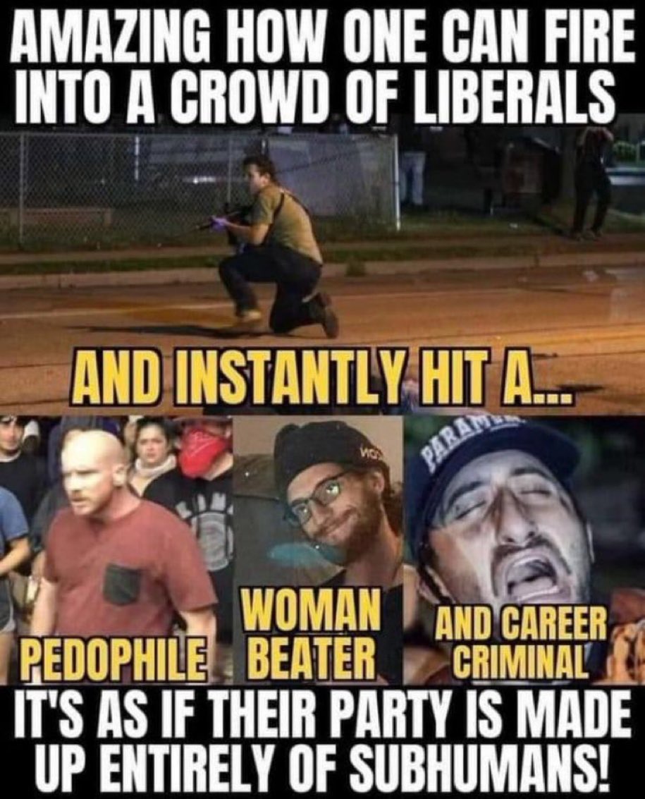 IJohnnyben36790's tweet photo. This sounds like a well-executed (pun intended) empirical social experiment. Thank you, Kyle! #KyleRittenhouseIsInnocent #LiberalHypocrisy #LiberalismIsAMentalDisease #dnc #LGBTarded #Trump #BidenCorruption #MakeAmericaGreatAgain https://t.co/AlBYwT2Oyx
