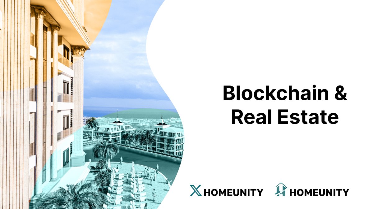 UTD_larry's tweet photo. Blockchain & Real Estate
How is blockchain evolving real estate? From transparency to security, we've got it all covered at HomeUnity. π‘οΈ #Blockchain #RealEstate #investment #HomeUnity https://t.co/gxUREvU0H9