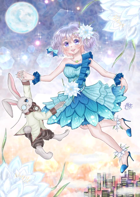 8月23日 めぐさん ∗*∘ᎻᎯᏢᏢᎩ ᏴᎥᏒᎢᏲᎠᎯᎩ∗*∘いつも素敵な癒やしのイラストを届けて下さってありがとうございますめぐさんに出会えて私は幸せです!遅くなりましたがお祝いにりとちゃんのファンアートを描きました受け取って下さい #illustration #イラスト 