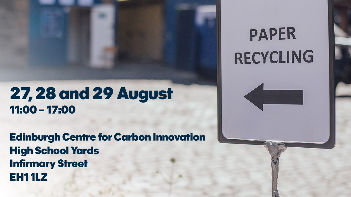 We're offering paper recycling for any unused posters or flyers on Sunday 27, Monday 28 and Tuesday 29 August, 11:00 – 17:00. Please drop off any recycling at the Edinburgh Centre for Carbon Innovation, High School Yards (not Fringe Central!)
More info 👇
connect.edfringe.com/networks/event…