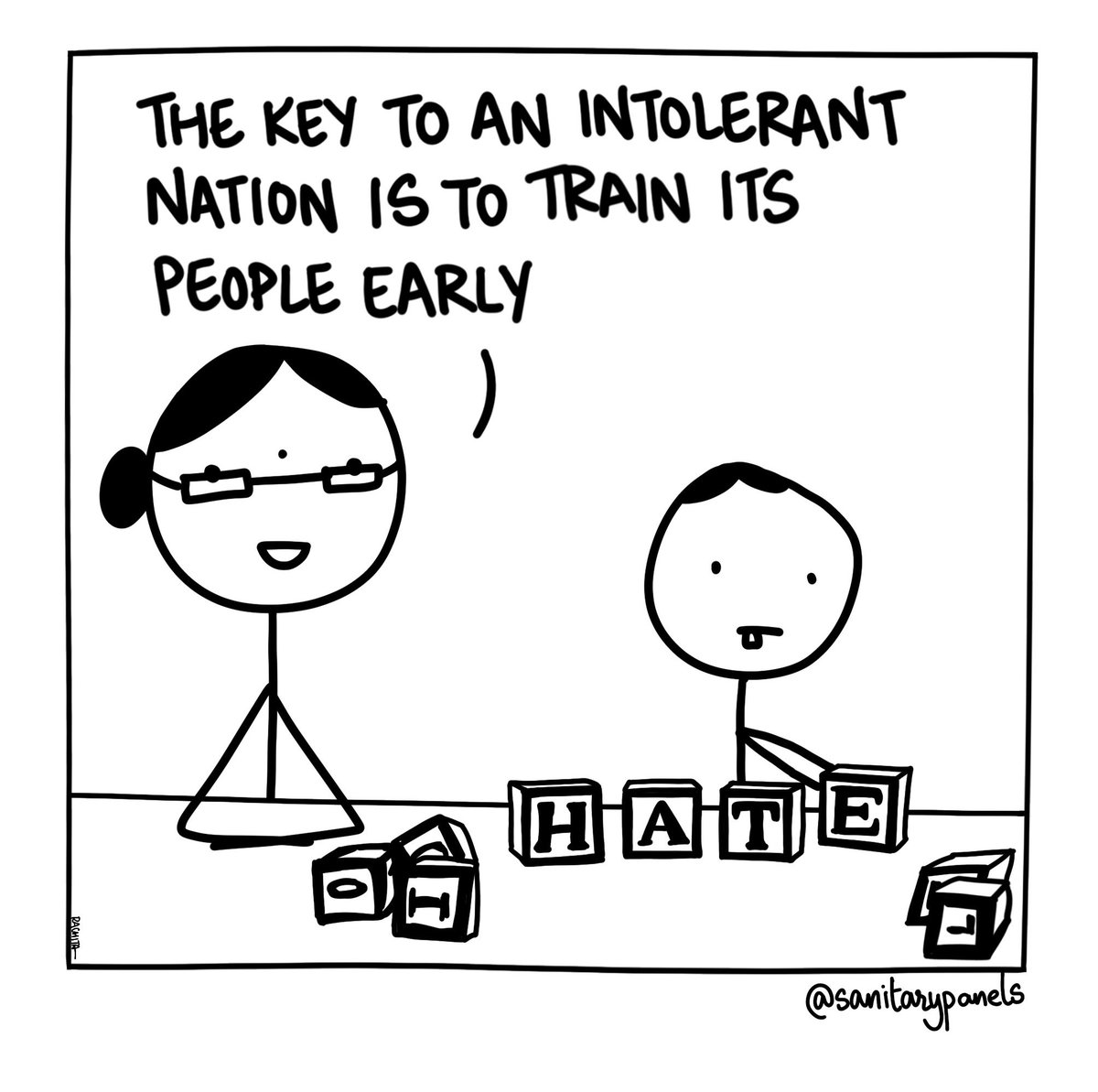 sanitarypanels's tweet photo. A horrifying video went viral on Friday of a teacher in Uttar Pradesh’s Muzaffarnagar district ordering students to slap a seven-year-old Muslim classmate 

#NehaPublicSchool #ArrestTriptaTayagi #Islamophobia https://t.co/dUyTqijYN9