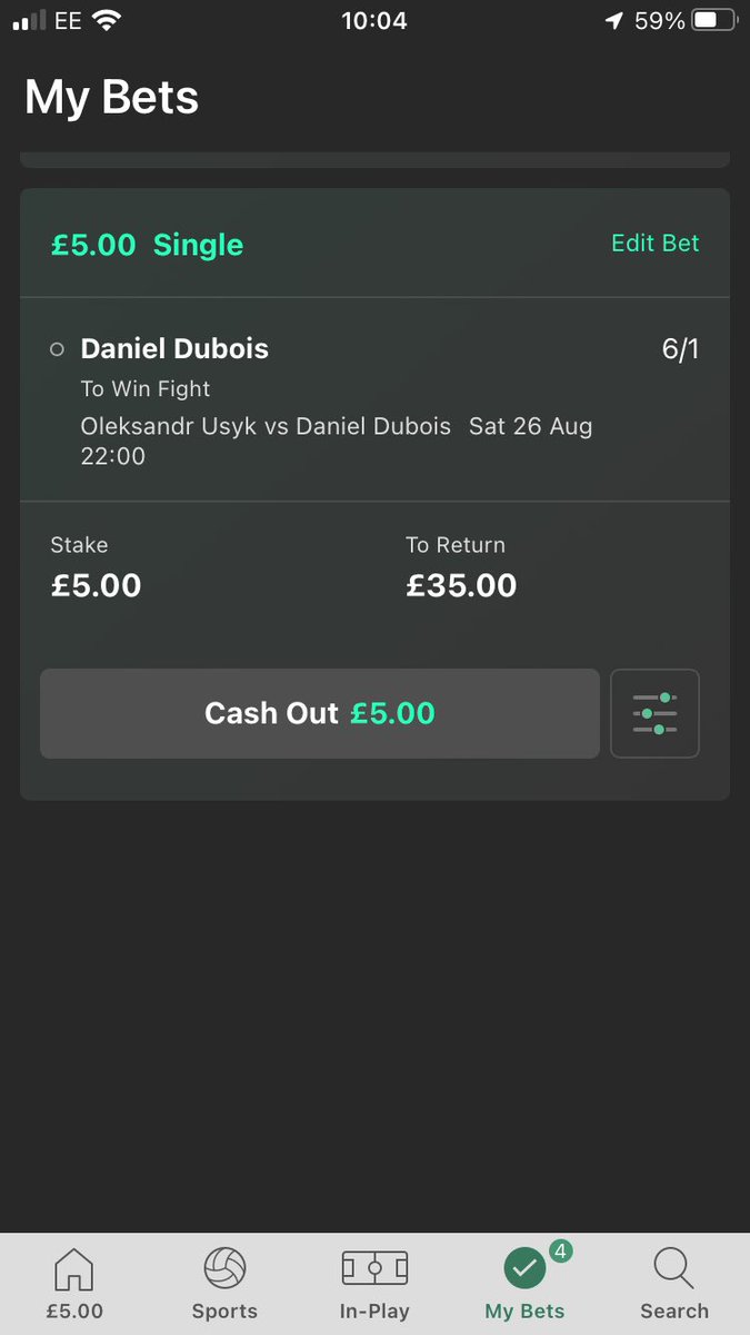 Today I will mostly betting punchers chance