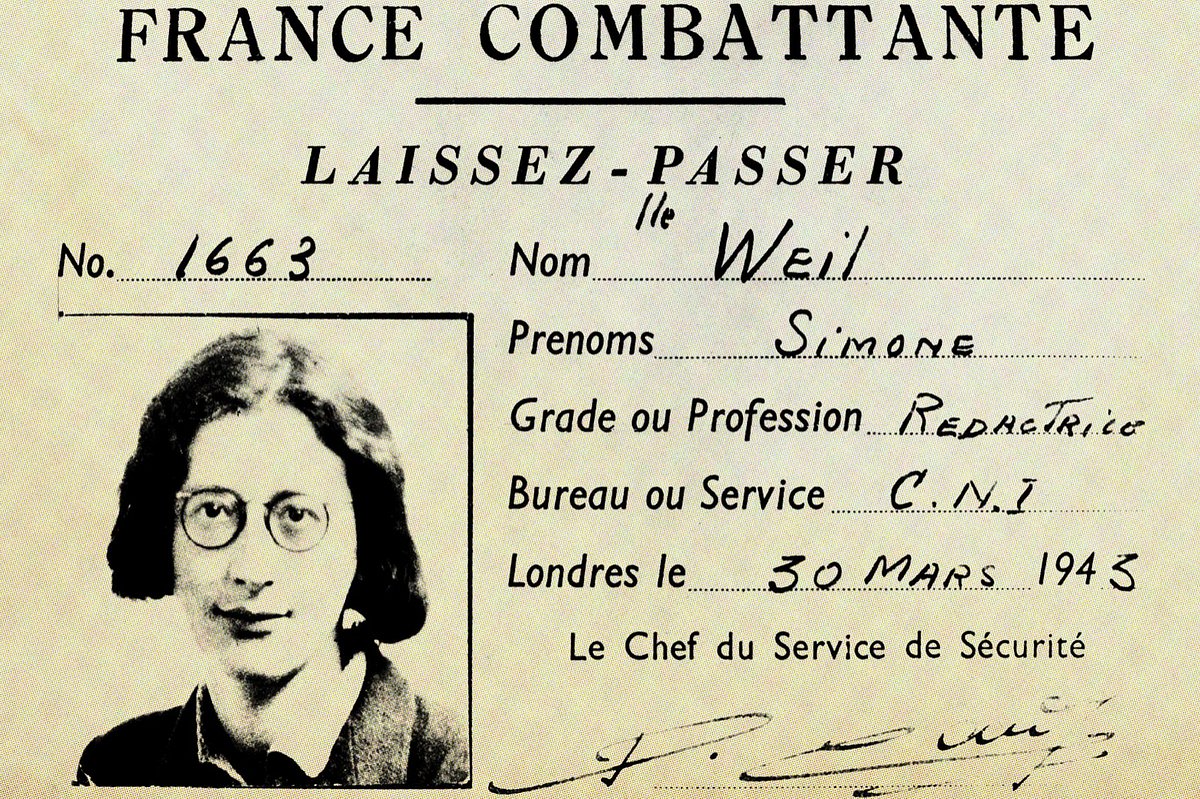 Simone Weil, la marsigliese dlvr.it/SvBtzb