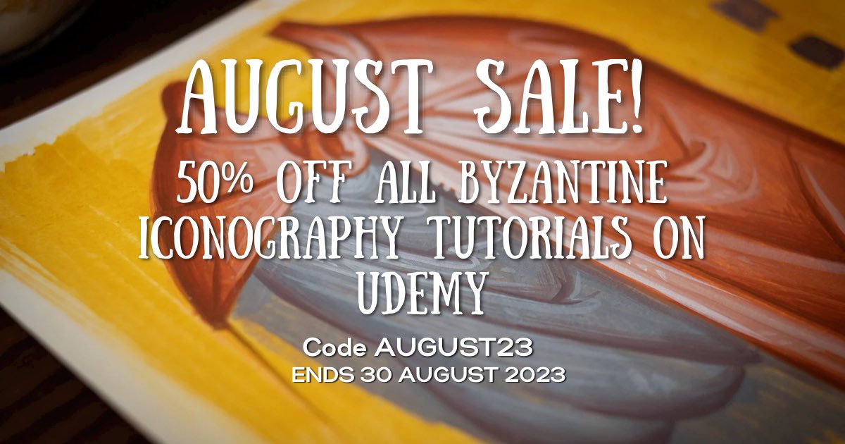 ikonographics's tweet photo. https://t.co/1GGKeNcySk #byzantineicon #orthodoxchristian #iconographytutorials https://t.co/GjRylHhGdK