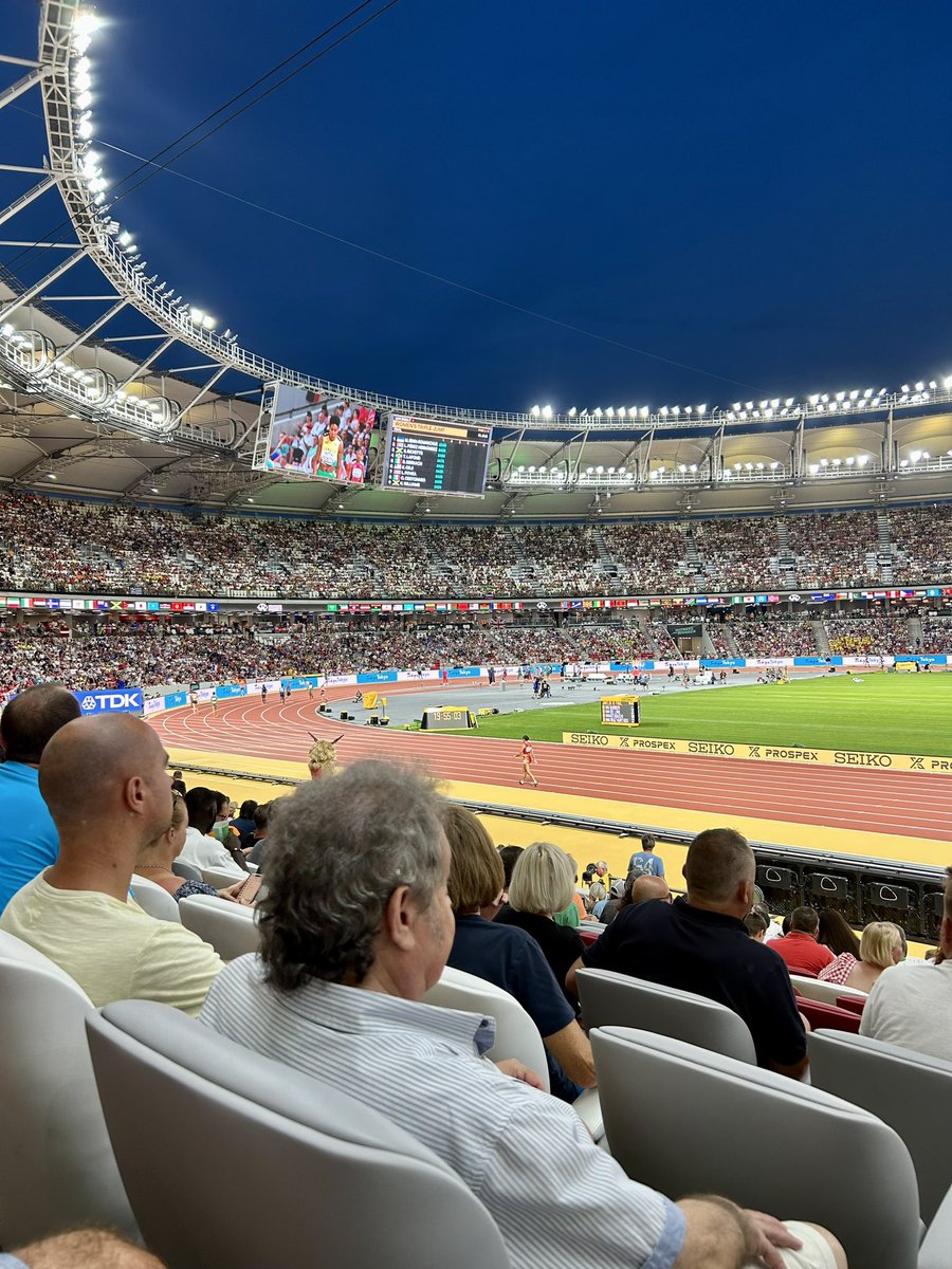 Such an amazing atmosphere at the World Championships ✨