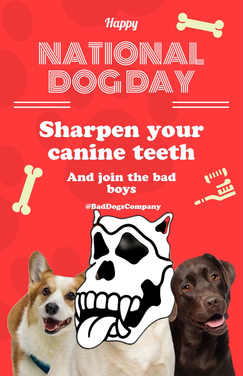 Bad Dogs Company (@baddogscompany) on Twitter photo Happy National Dog Day!
On that day, we feel generous, so we decided to raffle an Air Token between those of you, who post a comment with a meme involving BadDogsCompany.
NB! Use #nationalbaddogday and tag <a href="/BadDogsCompany/">Bad Dogs Company</a>
You have 24 hours โณ๏ธ
#BadDogsCompany #BDCO #NFT Happy National Dog Day!
On that day, we feel generous, so we decided to raffle an Air Token between those of you, who post a comment with a meme involving BadDogsCompany.
NB! Use #nationalbaddogday and tag <a href="/BadDogsCompany/">Bad Dogs Company</a>
You have 24 hours โณ๏ธ
#BadDogsCompany #BDCO #NFT