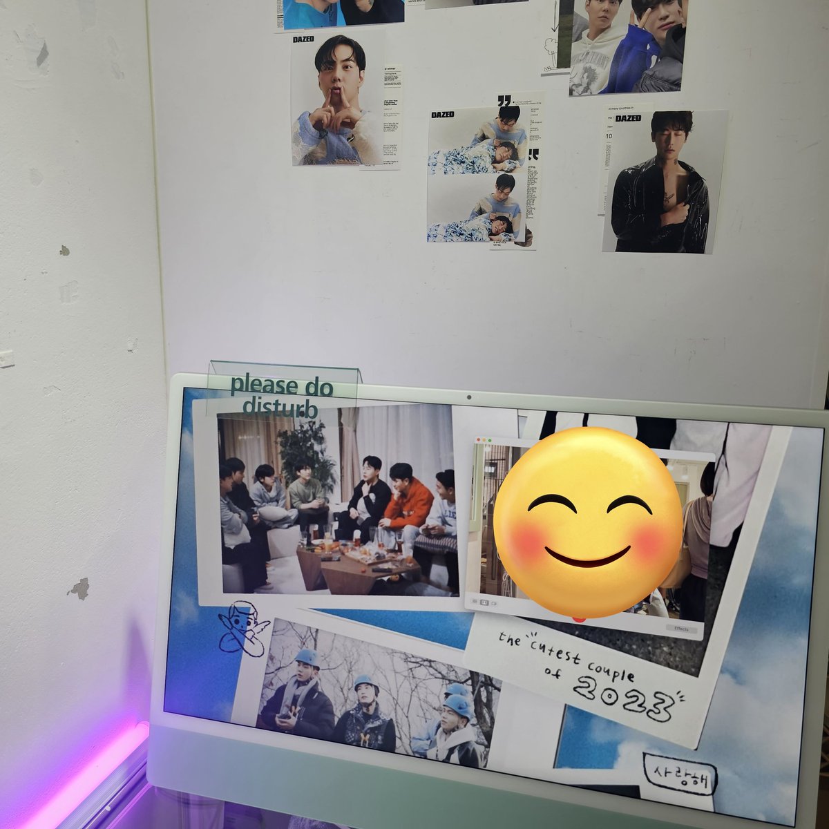 오늘 진짜 잊을수없는 하루를 만들어준 98즈와 다빗에게 무한한 감사😇
#남의집_잊는거_금지라구
#short_message_for_him