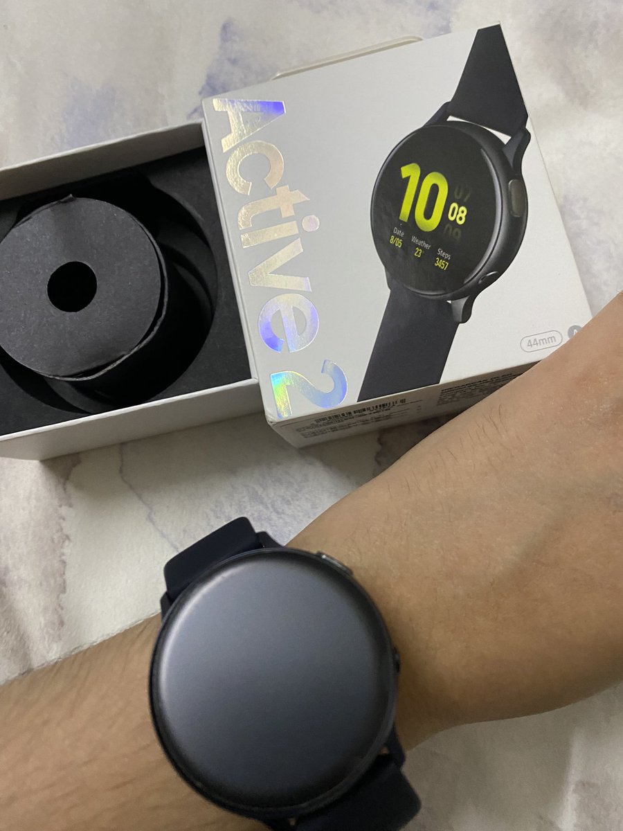 maymydear_'s tweet photo. Samsung Galaxy Watch Active 2
RM300.00
Used less than 1 month
Warranty till 03/24 https://t.co/Fl56loGq5d