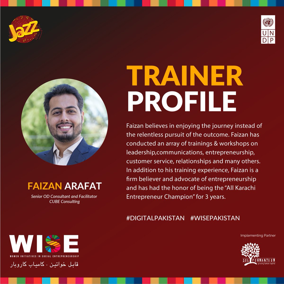 solforgpk's tweet photo. Meet the phenomenal trainers of our WISE Bootcamp! https://t.co/fcwIPiAi6q
