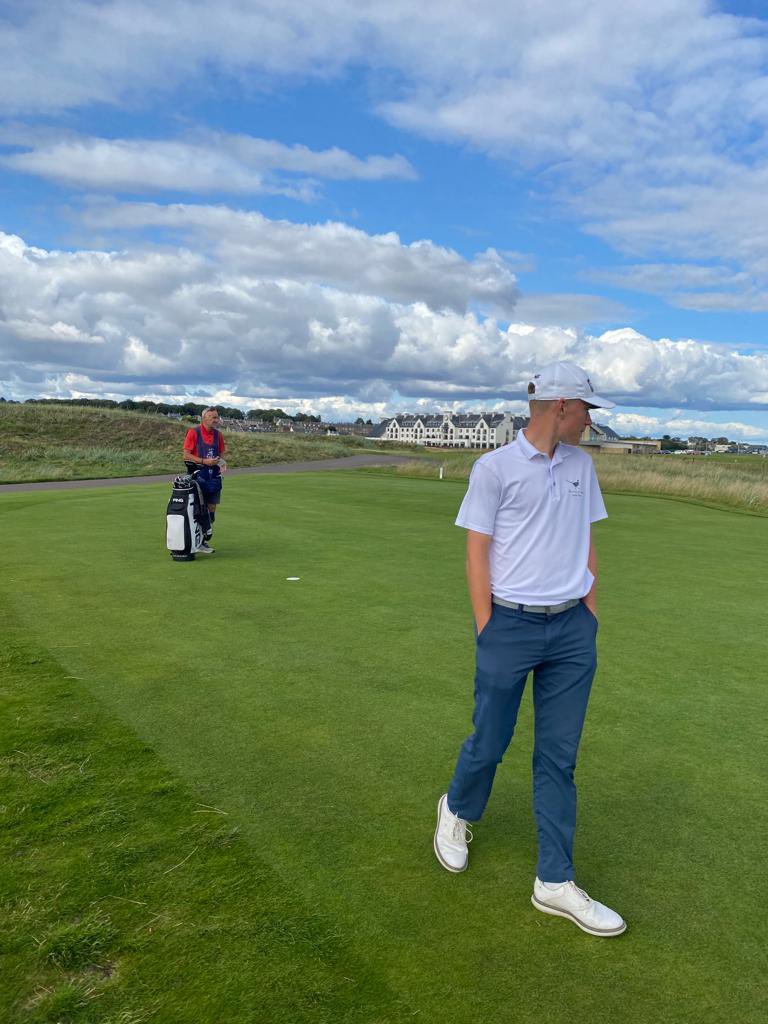 Summer competitions are nearly over for @ScottFrisby4 with a 75 at Buddon Links, 73 at Monifieth and 71 at Panmure @carnoustiegolf @robrockgolftour @FaldoSeries.