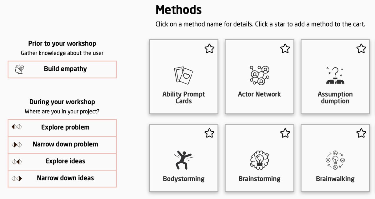 101babich's tweet image. Playbook for Universal Design

Excellent collection of design methods for conducting effective design workshops. Each method features step-by-step guidelines, practical tips, and additional materials to help you make the most of it.

universaldesignguide.com