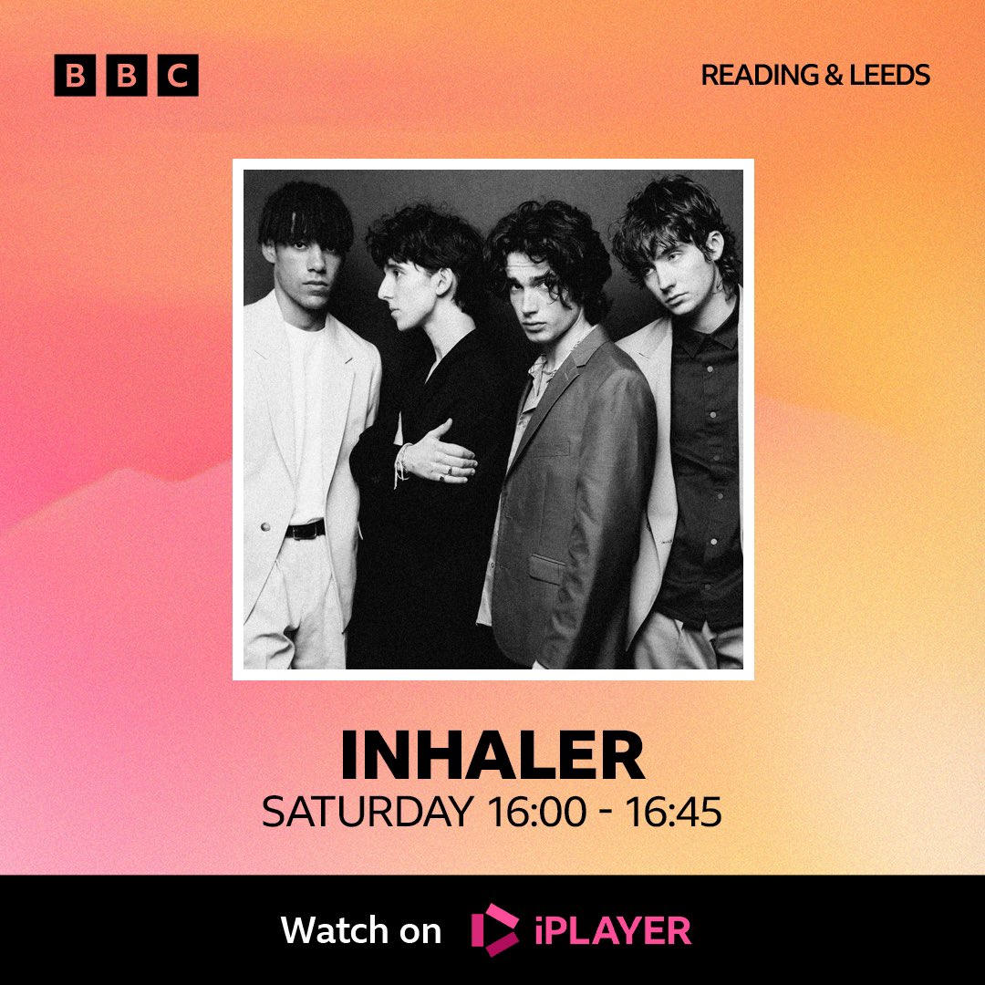 Watch our set from #RandL23 on @BBCiPlayer from 4pm today