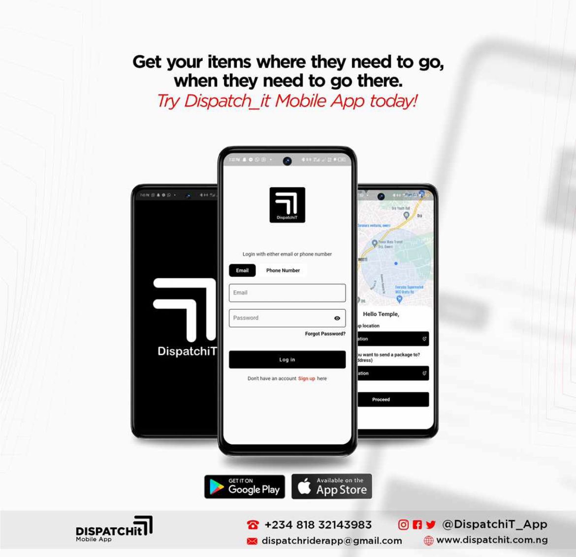 dispatchitapp's tweet photo. Get affordable logistics riders on DispatchiT.
 All Logistics Riders on DispatchiT are verified. We are live in Benin City &amp; Lagos. #trydispatchit
#ITOLDTHEM/Pregnancy|City Boys|Sokoto|Dangote Refinery|Big 7|Burna|J Cole|Grammy|Trump|Enzo #BigBrotherNaija Seyi vibez https://t.co/DtpeAvG3AE