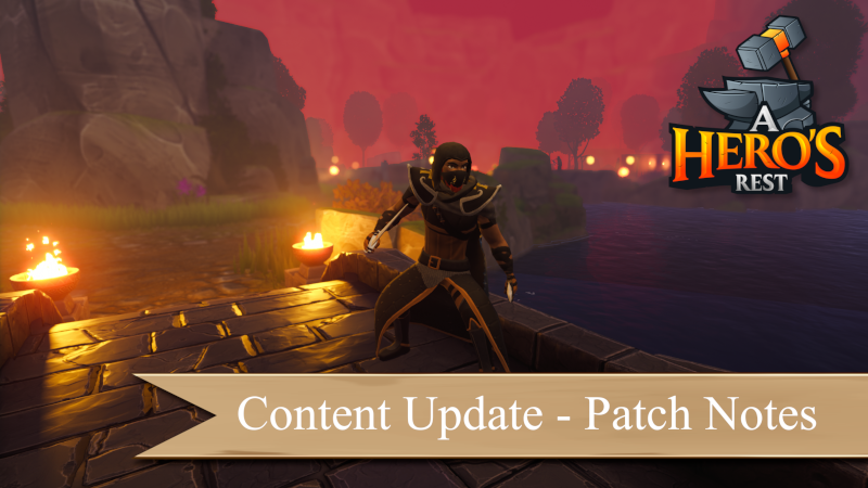 💫Happy #screenshotsaturday everyone!💫

🤩Patch v0.620.27 out NOW! 🤩
🏮New Event: Red Mist 
💰More Rewards
🏠New Walls &amp; 
🏗️Better Building!

➡️tinyurl.com/AHR620⬅️

🚂#steam: tinyurl.com/AHerosRest 
📷#EpicGameStore: tinyurl.com/AHerosRestEGS

#gamedev #indiegame #pcgamer
